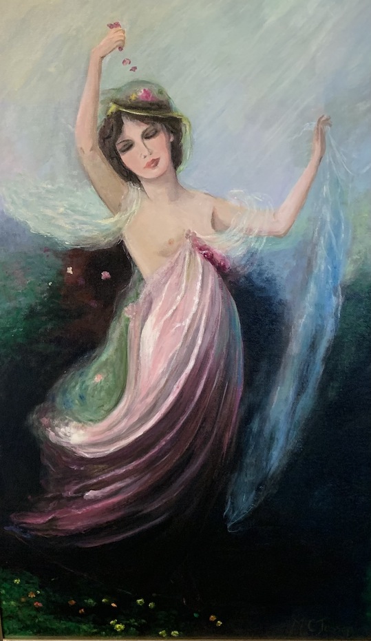 Marilyn Jessop |From Remasterd Series|   Spring | after Edouard Bisson |McATamney Gallery and Design Store | Geraldine NZ